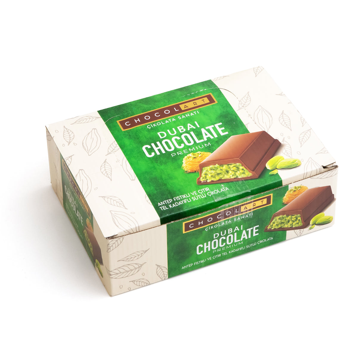 Chocolart Dubai Chocolate Bars - 24 Piece