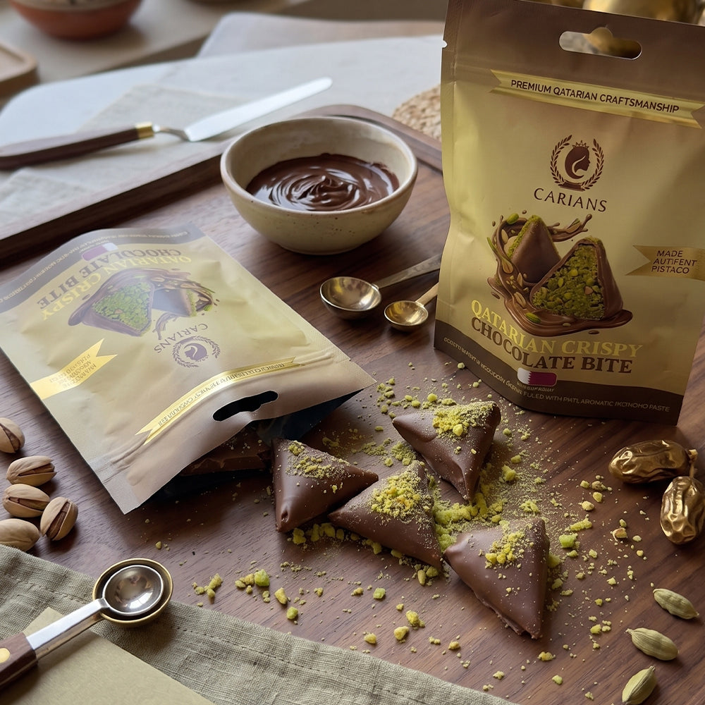 Carians Qatarian Crispy Pistachio Bites – 3.52 oz (100g)