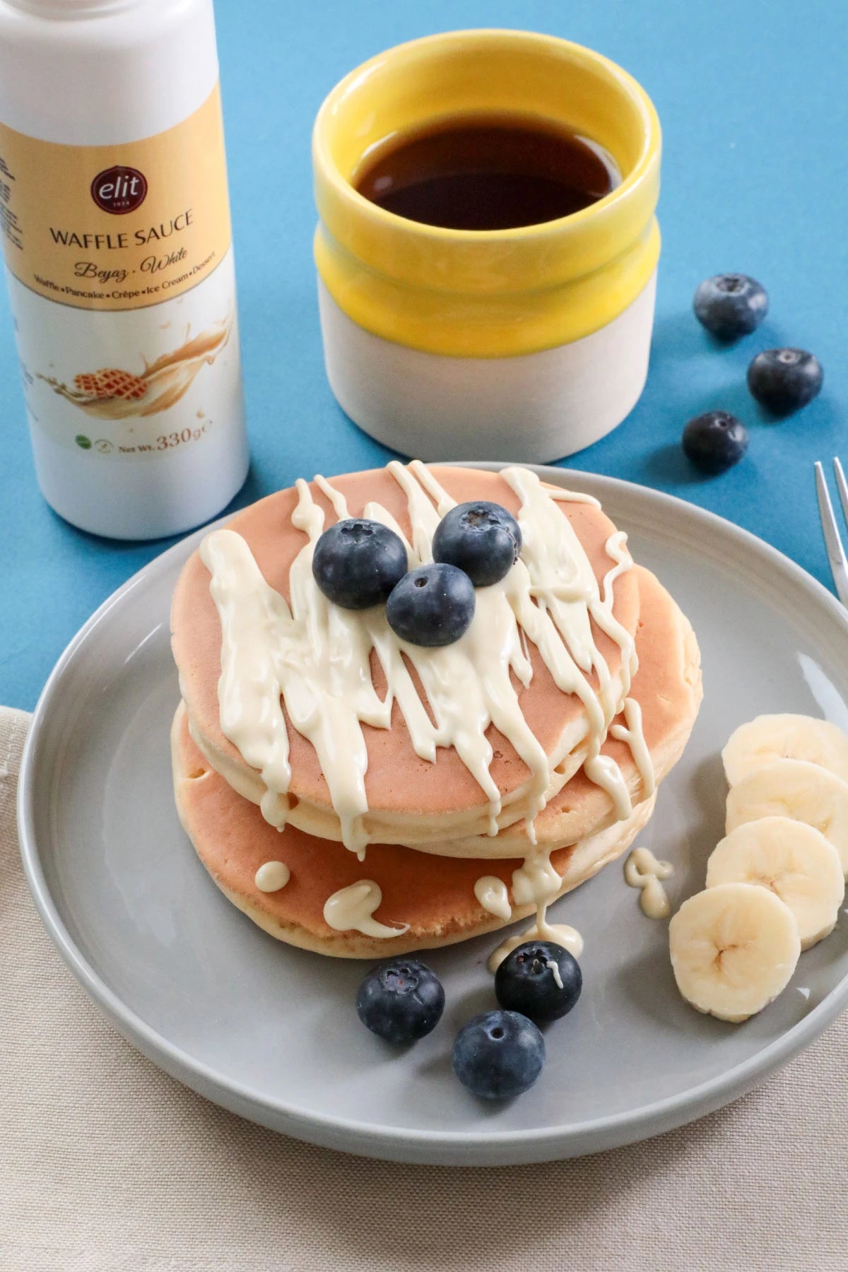 Waffle Crepe Pancake White Chocolate Sauce 11.64 OZ