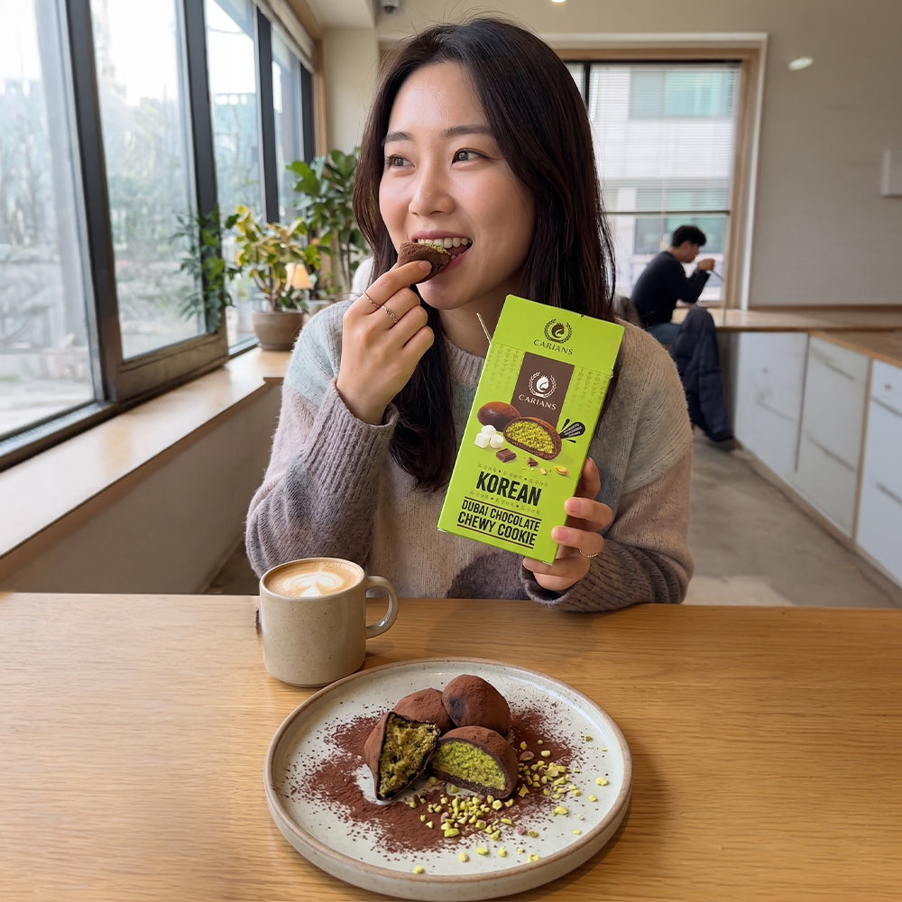 Viral Korean Chewy - Pistachio & Marshmallow Delight (72gr) 2.54 Oz