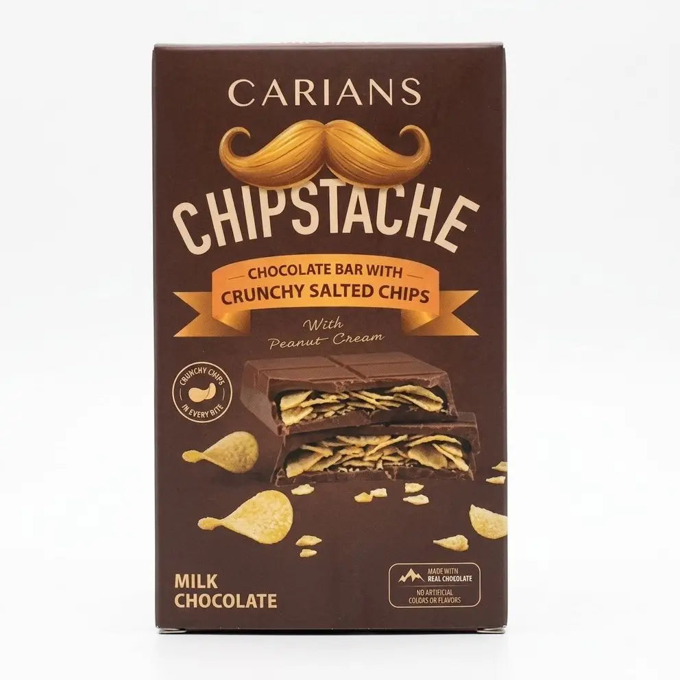 Chipstache Pringles Chips and Chocolate Bar 4.6 oz (130g)