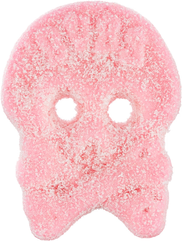 BUBS Raspberry Skalle Foam Sweedish Candy (5 Pack)