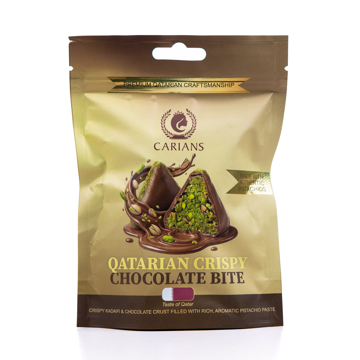 Carians Qatarian Crispy Pistachio Bites – 3.52 oz (100g)