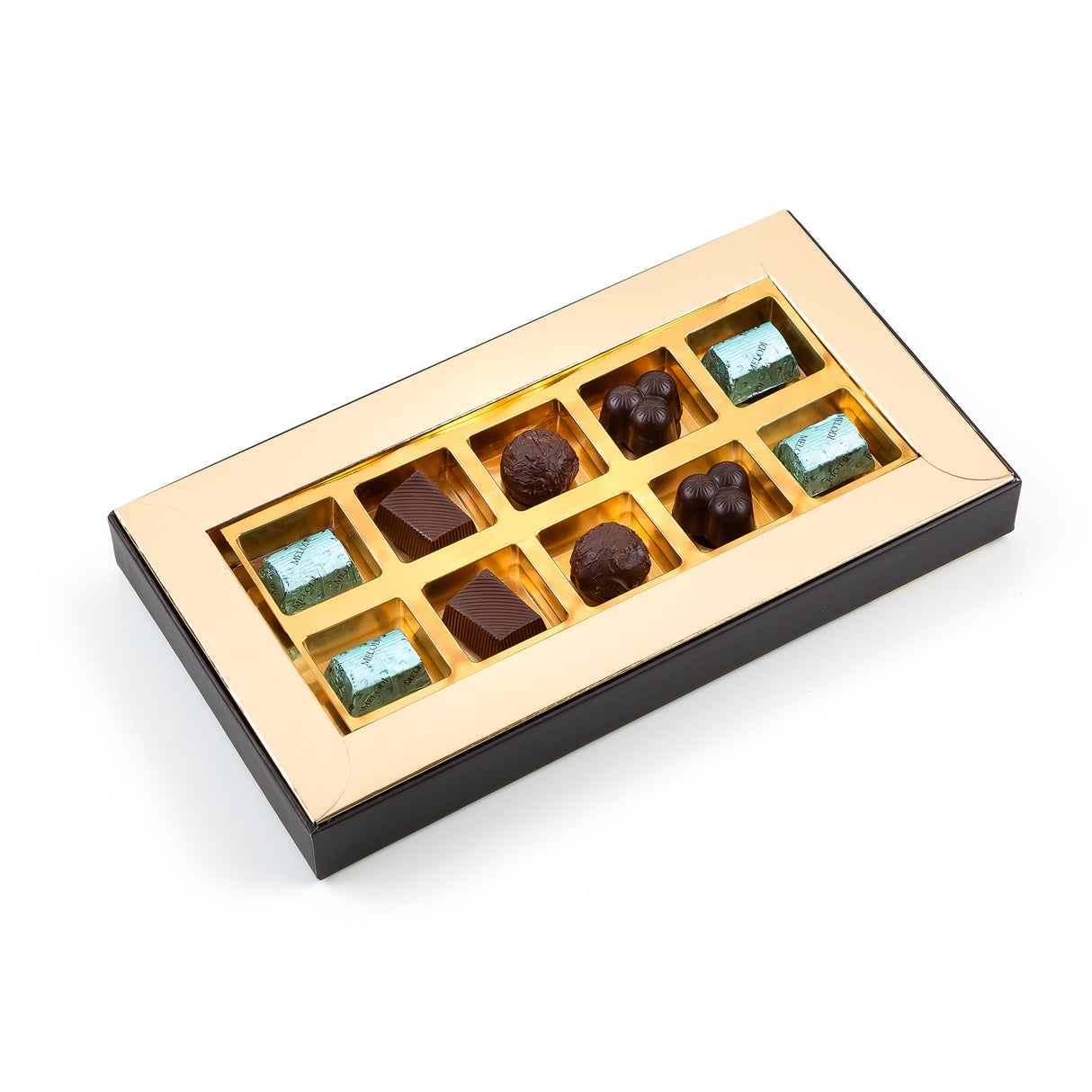 Premium Bitter Chocolate Black Gift Box, Perfect Gift