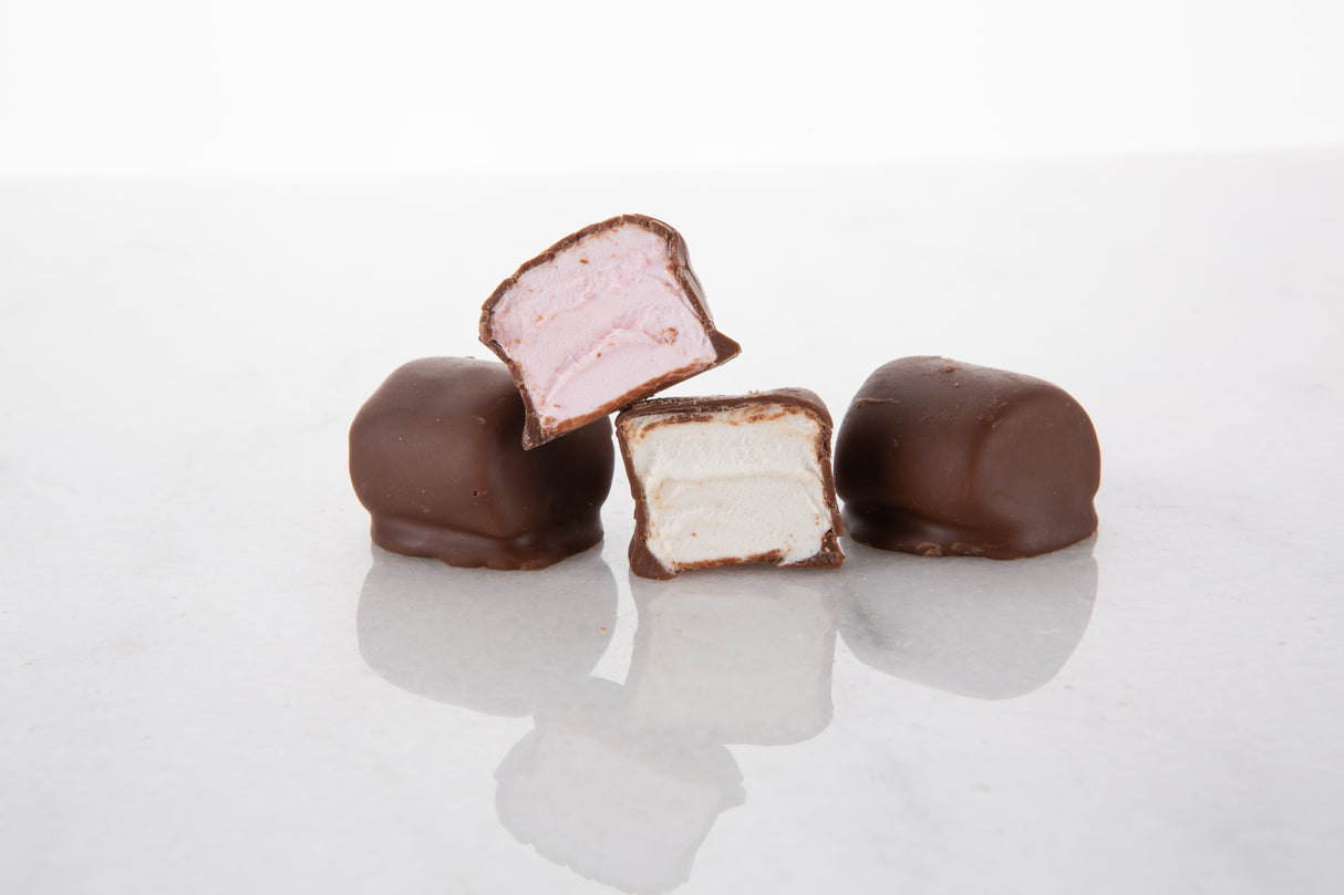 Chocolate Coated Mini Marshmallow - 12 Packs in 1 Colli
