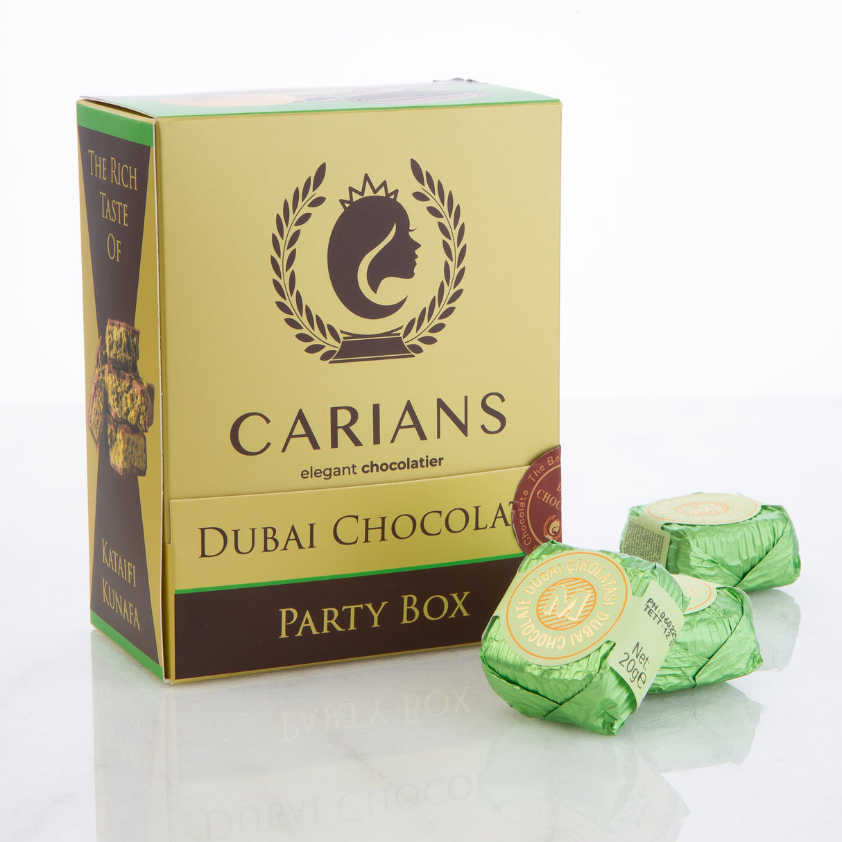 Dubai Chocolate Bite Size Party Box - 14 Piece