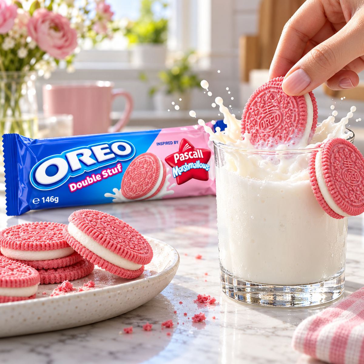 Oreo Double Stuf Inspired by Pascall Marshmallows Cookies