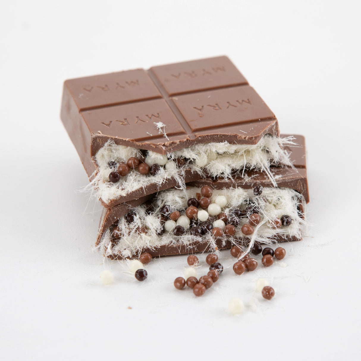 Carians Popping Angel Hair Chocolate Bar