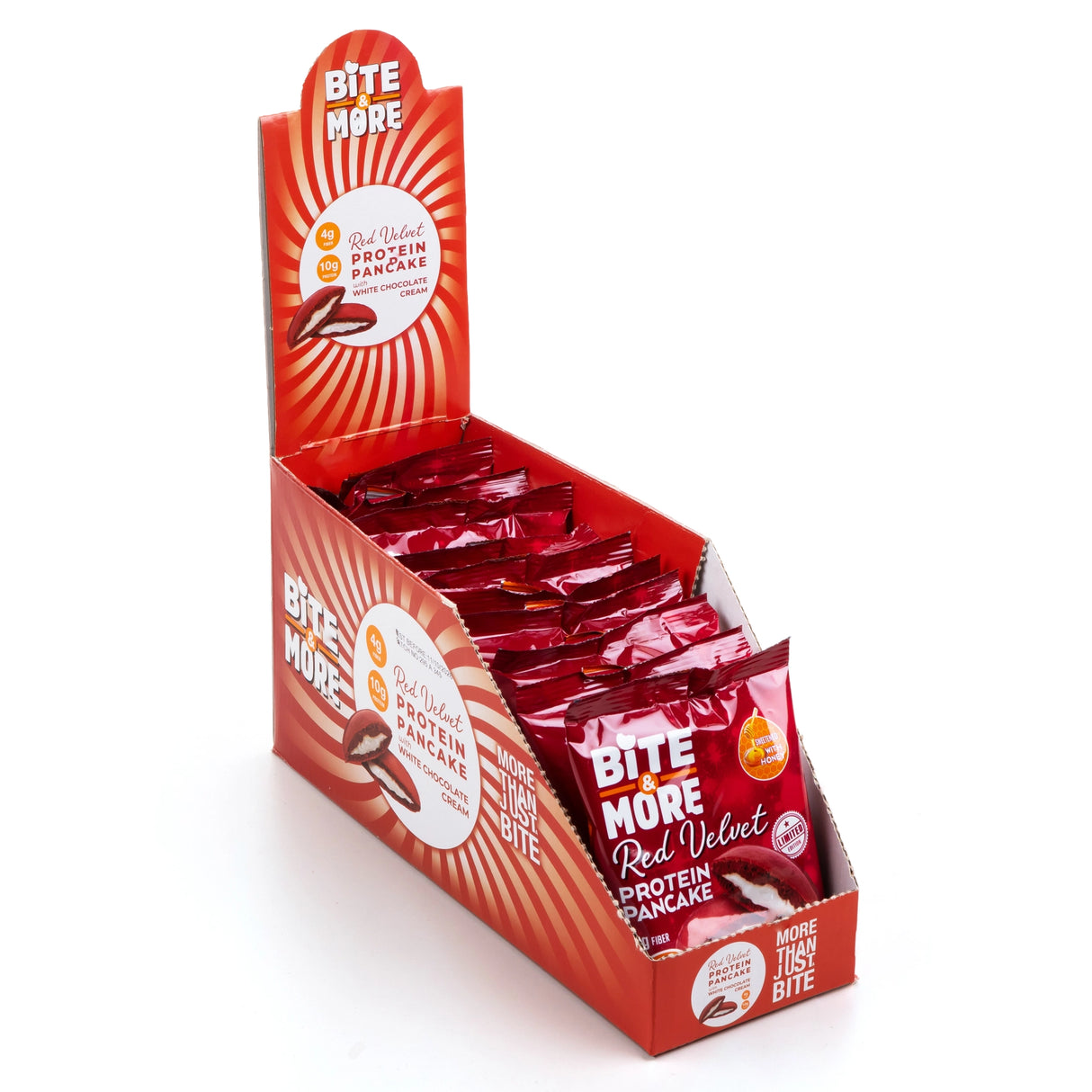 Red Velvet flavor,Protein Pancake, Pillowy-Soft Pancake Joy (12 Piece)