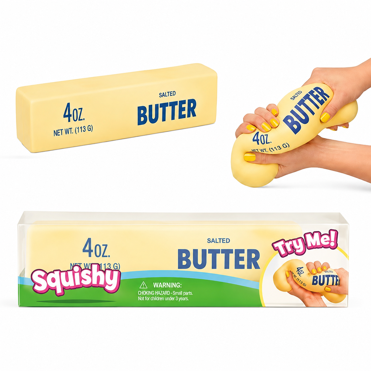 Viral 4oz Squishy Stick of Butter