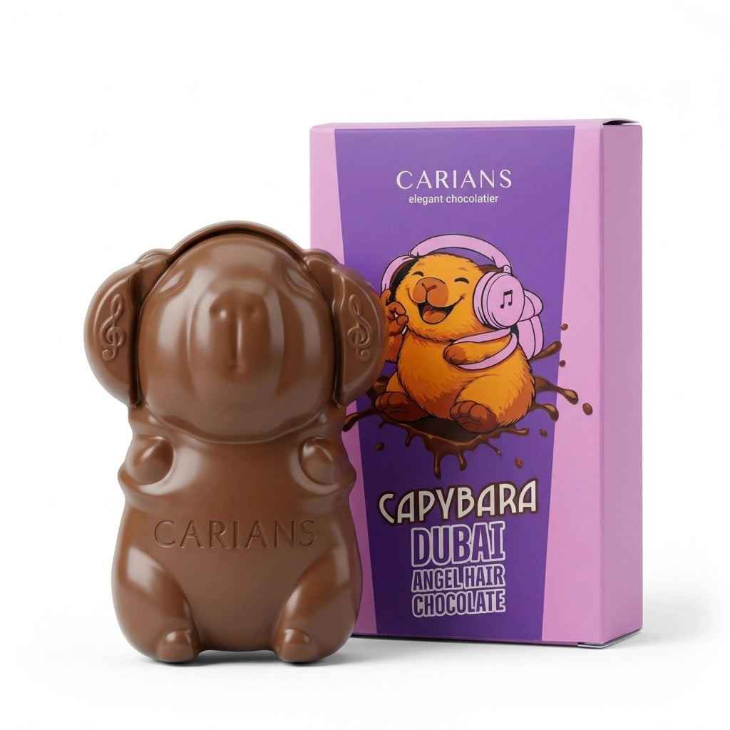TikTok Viral Capybara Angel Hair Chocolate Bar Premium Quality