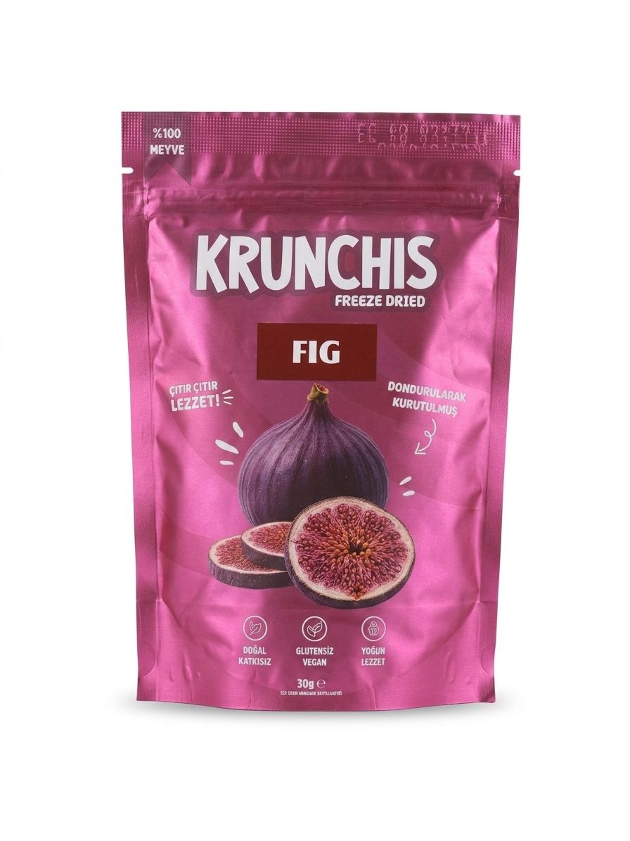 Carians Freeze Dried–Fig 0.7oz (20g) equal to 7.1 Oz Fresh Fruit
