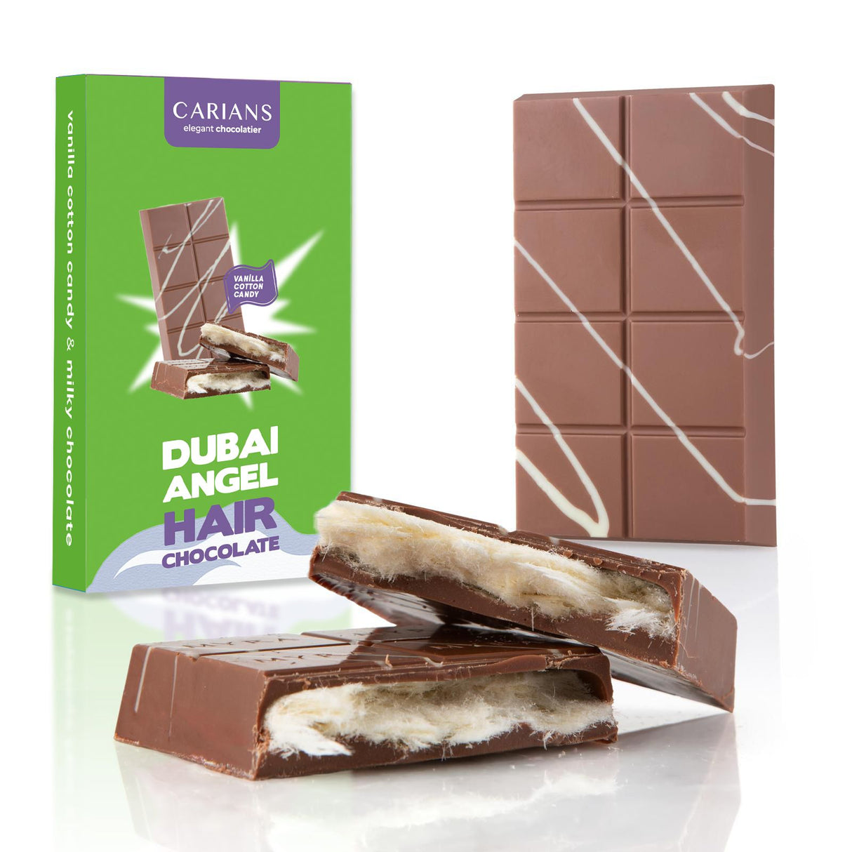 Viral Angel Hair Dubai Chocolate - Vanilla Flavour
