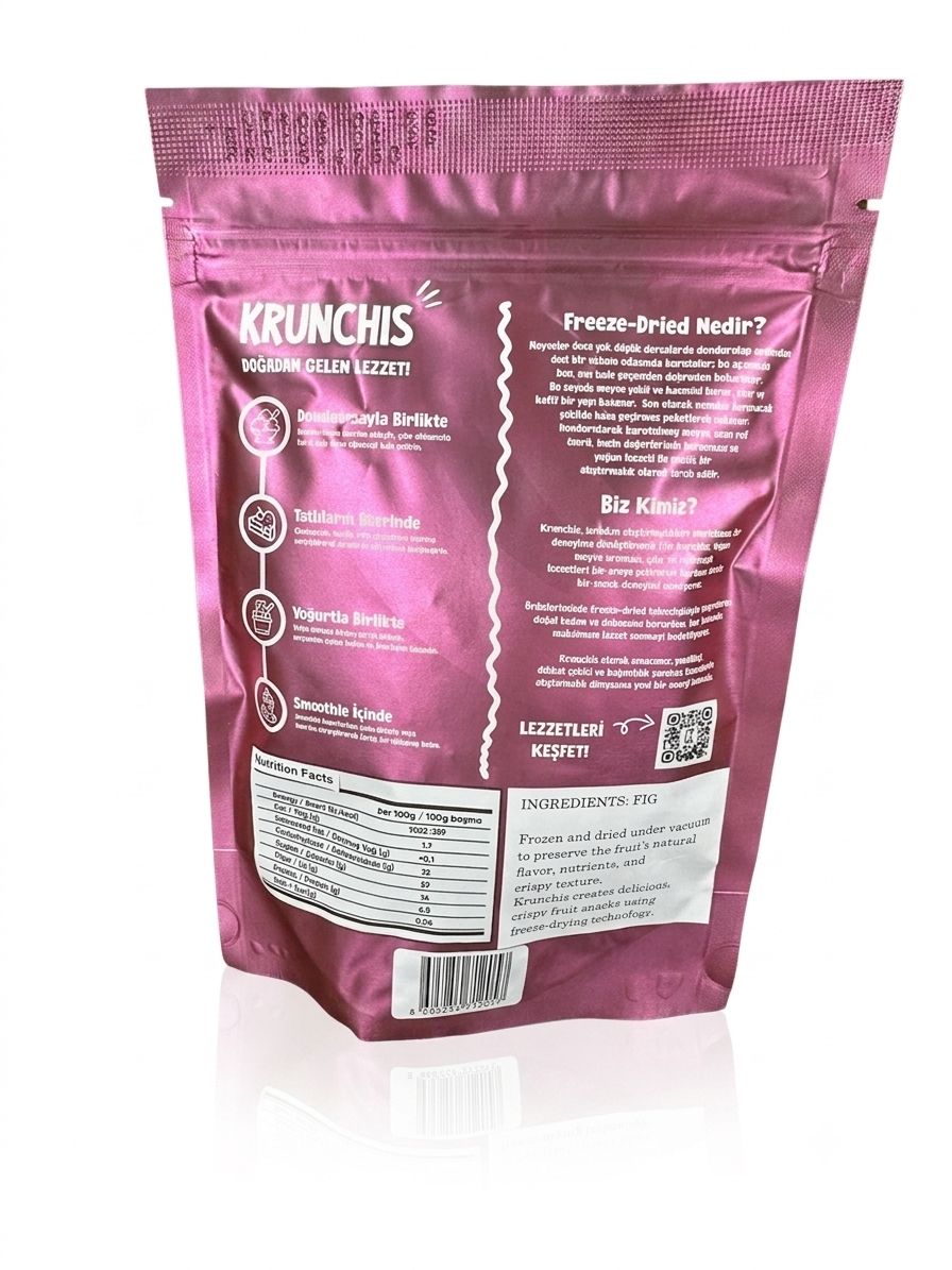 Carians Freeze Dried–Fig 0.7oz (20g) equal to 7.1 Oz Fresh Fruit