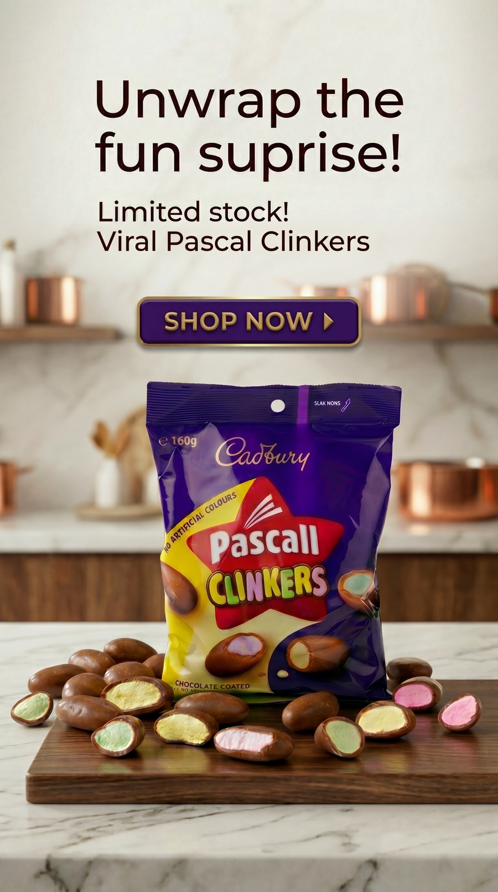 cadbury pascal clinkers