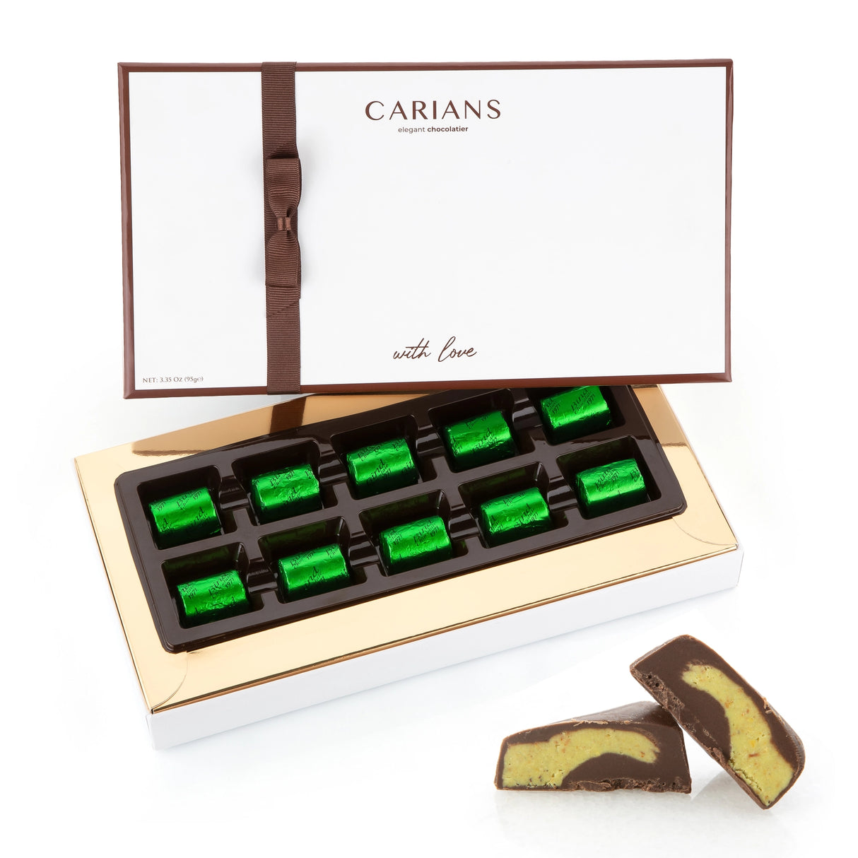 Premium Dubai Chocolate Marble White Gift Box, Perfect gift