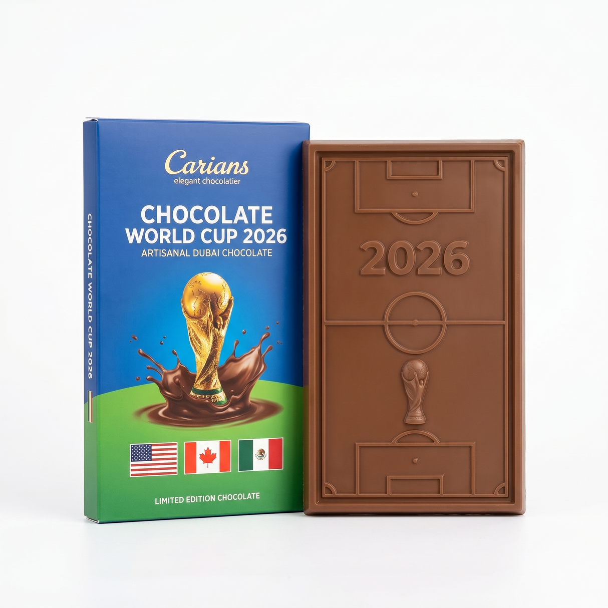 Viral World Cup Chocolate Bar 2.7oz (75g)