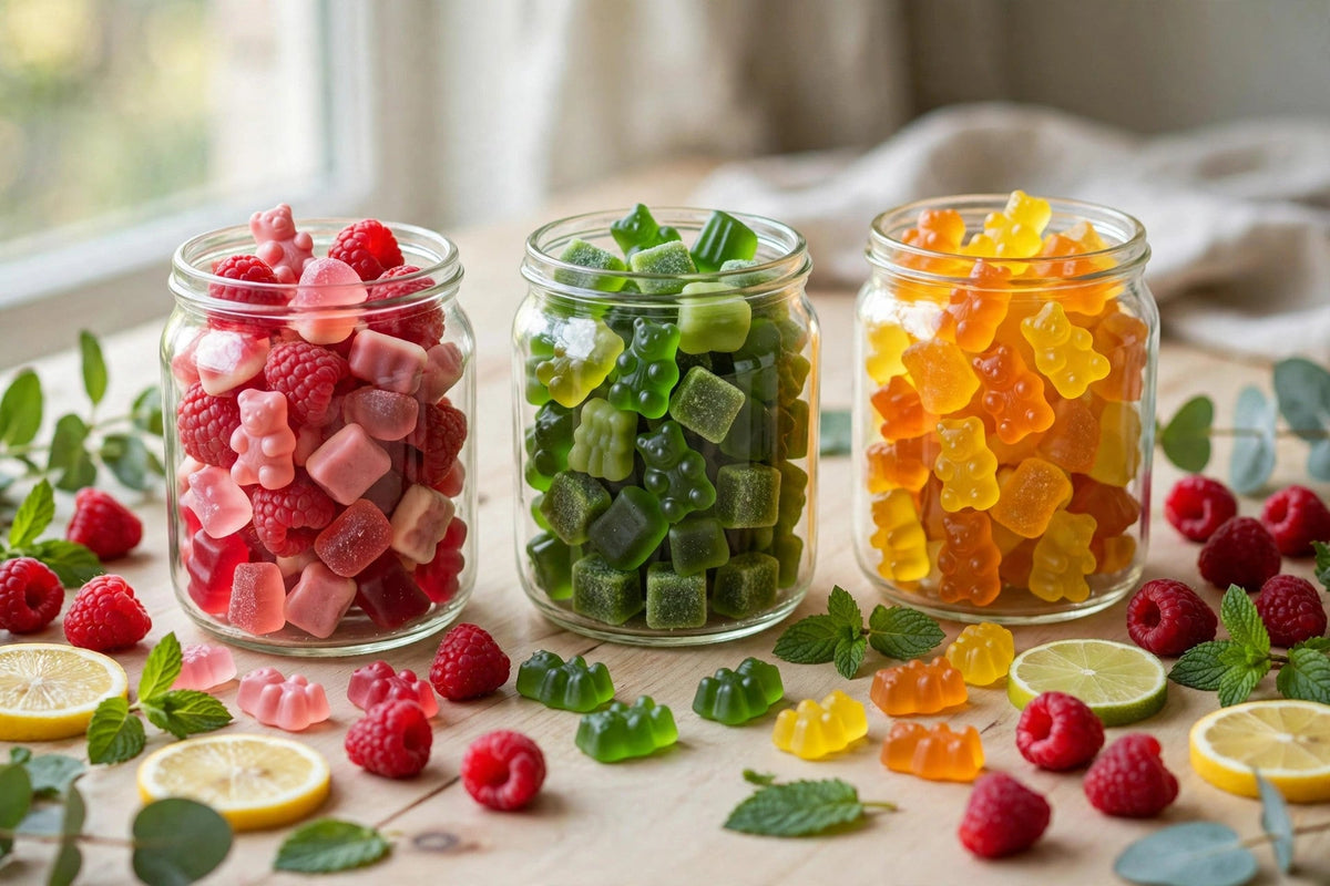 BUBS Sour Skalle Fruity Flavour Mix, vegan Swedish candy in assorted fruity flavors