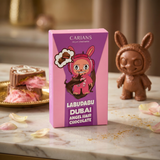 Viral Cartoon Angel Hair Dubai Chocolate Bar - Pink Cotton Candy