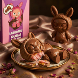 Viral Cartoon Angel Hair Dubai Chocolate Bar - Pink Cotton Candy