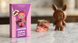 Viral Cartoon Angel Hair Dubai Chocolate Bar - Pink Cotton Candy