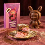 Viral Cartoon Angel Hair Dubai Chocolate Bar - Pink Cotton Candy