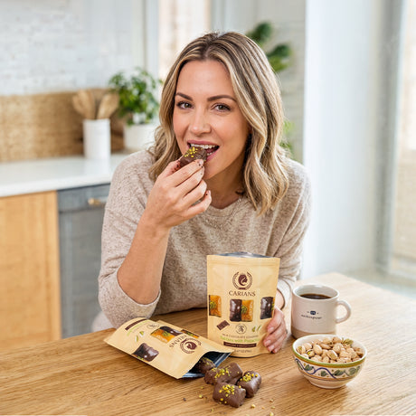 Premium Chocolate Coated Mini Turkish Baklava (12 Pack)