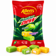 Allen’s Mountain Dew Fizzy Sherbet Chews – Original & Passionfruit Frenzy, 150 g