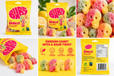 BUBS Sour Skalle Fruity Flavour Mix – Vegan Swedish Candy (5 Pack)