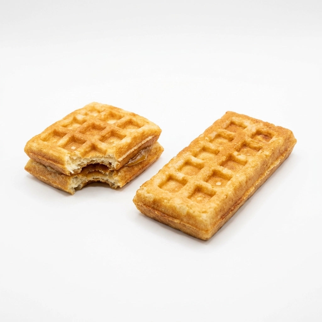 Bite Protein Waffle with Tramisu Flavoured Cream Filling (12 Piece)