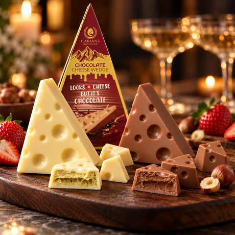 Tiktok Viral Chocolate Cheese Wedge Surprise