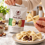 Carians Pasta Choco – Chocolate-Filled Bow-Tie Pasta Candy