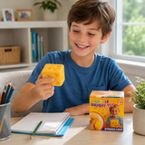 Cheese Squishy Toy – Soft Squeeze Stress-Relief Fidget Cube