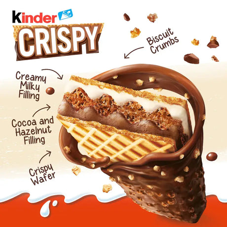 Kinder Crispy Chocolate Bar 1.19oz(34g)