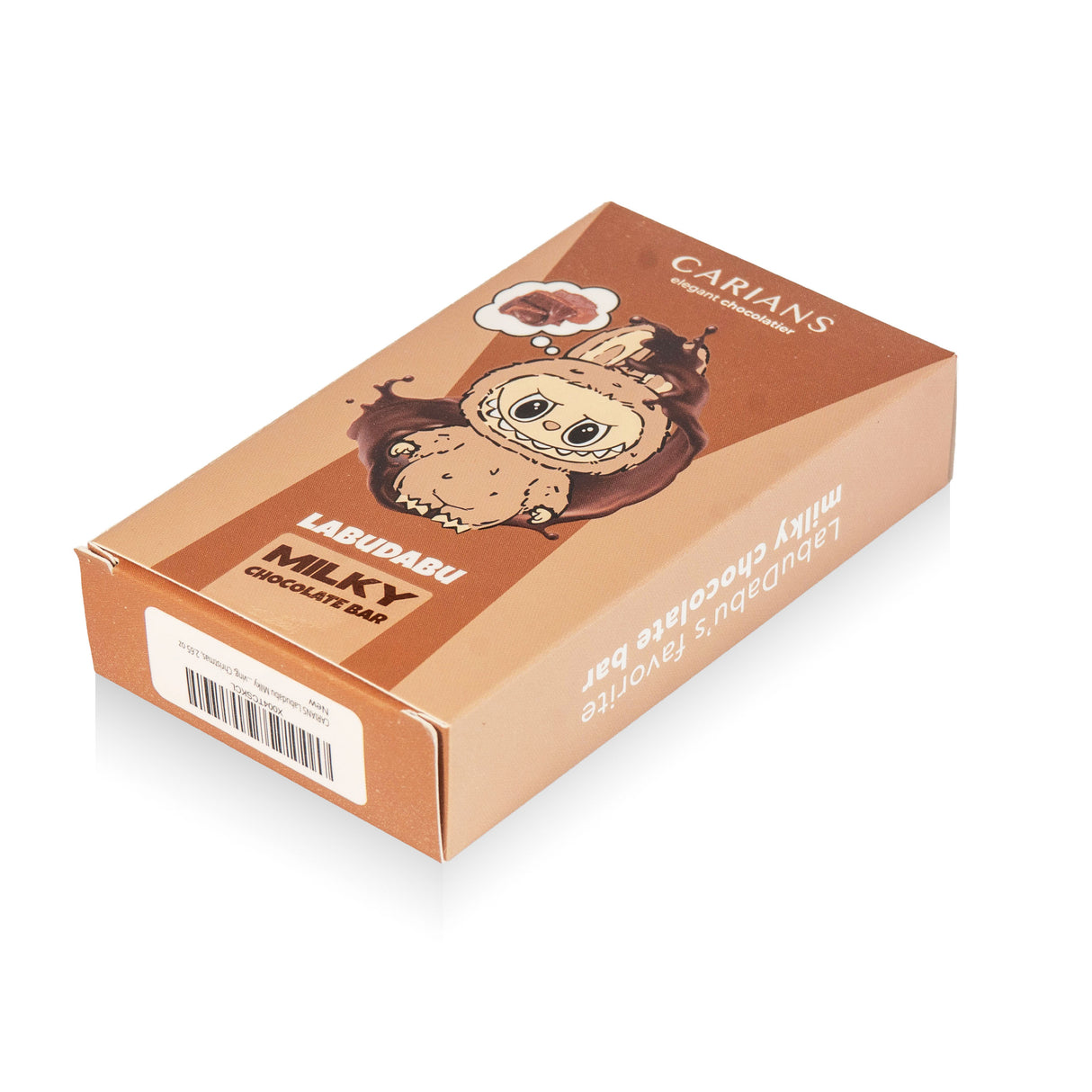 Viral Labubu Chocolate Bar with Nutella Hazelnut Cream Filling 2.65 Oz