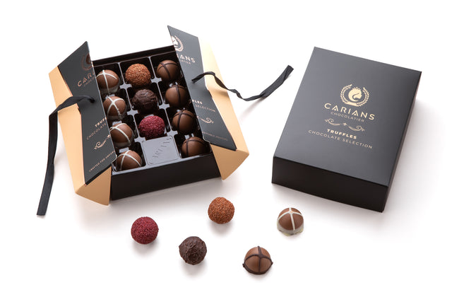 Brown Chocolate Truffles, Great Chocolate Gift Box