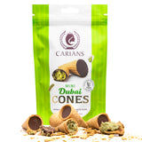 Dubai Chocolate Bite Size Mini Cones - (12 Packs)