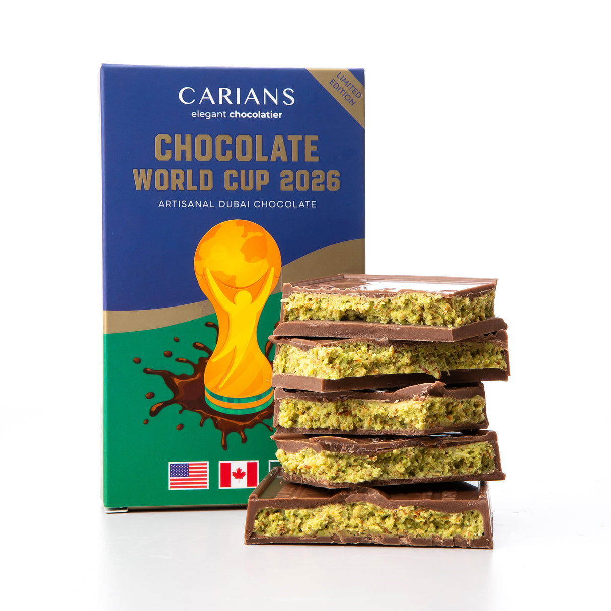 Viral World Cup Chocolate Bar 2.7oz (75g)
