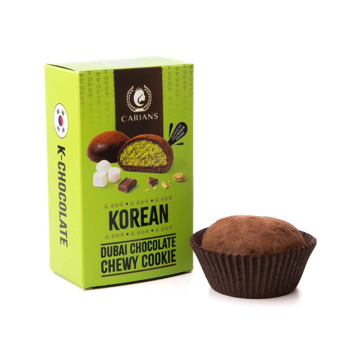 Viral Korean Chewy - Pistachio & Marshmallow Delight (72gr) 2.54 Oz