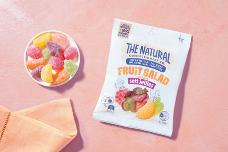 Australian The Natural Confectionery Soft Jellies Fruit Salad 7.76 oz (220g)