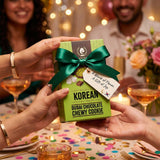 CARIAN'S Korean Dubai Chocolate Chewy Cookie - Chew the Art of Fusion, Premium Pistachio Cream and Soft Marshmallow Center, Gourmet Milk Chocolate Covered Treats, Eastern Flavors Premium Gift 2.54oz