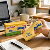 Viral Jumbo Squishy Stick of Butter - Realistic Slow Rising Food Fidget