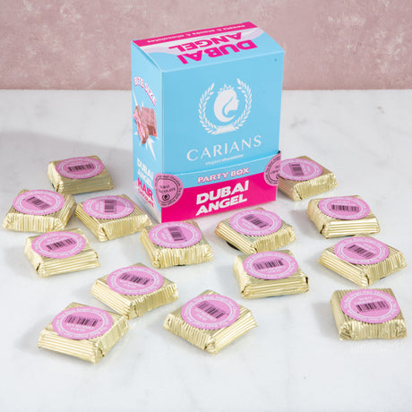 Angel Hair Dubai Chocolate Bite Size Party Box  - 14 Piece
