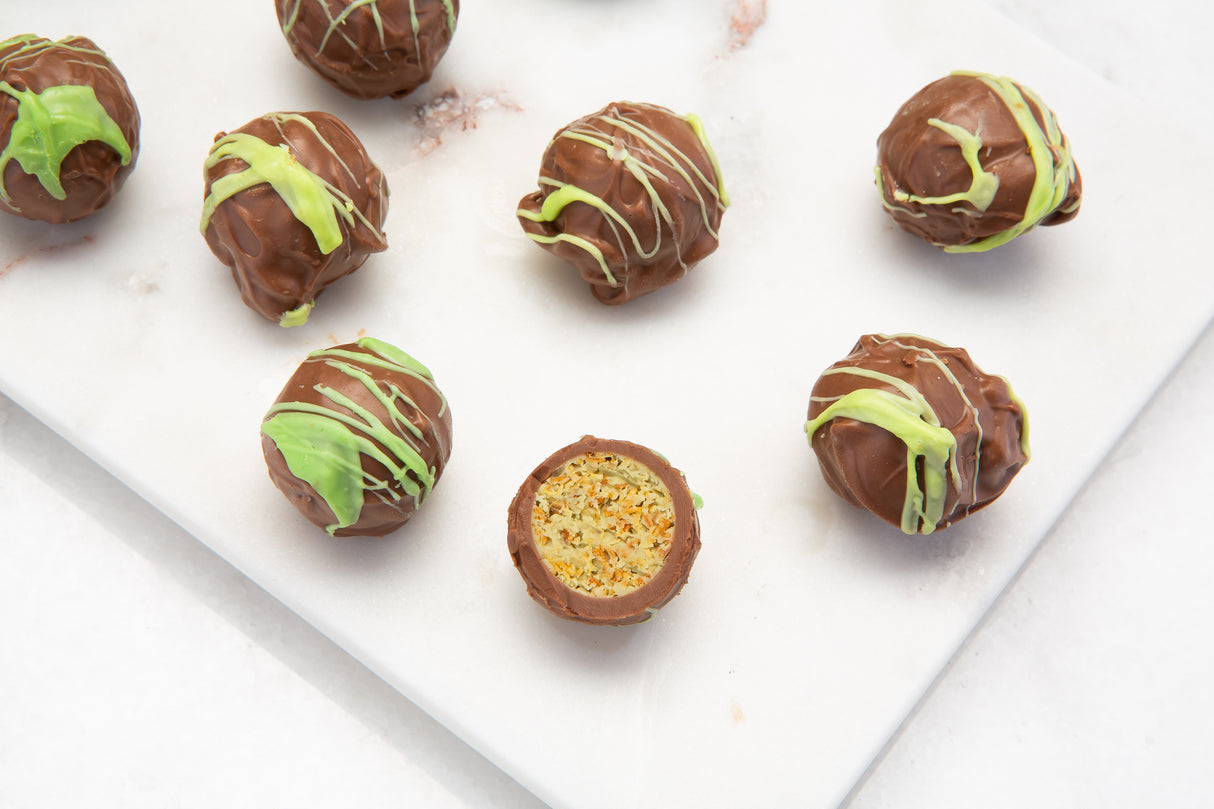 Viral Dubai Chocolate Truffles Elegant Box