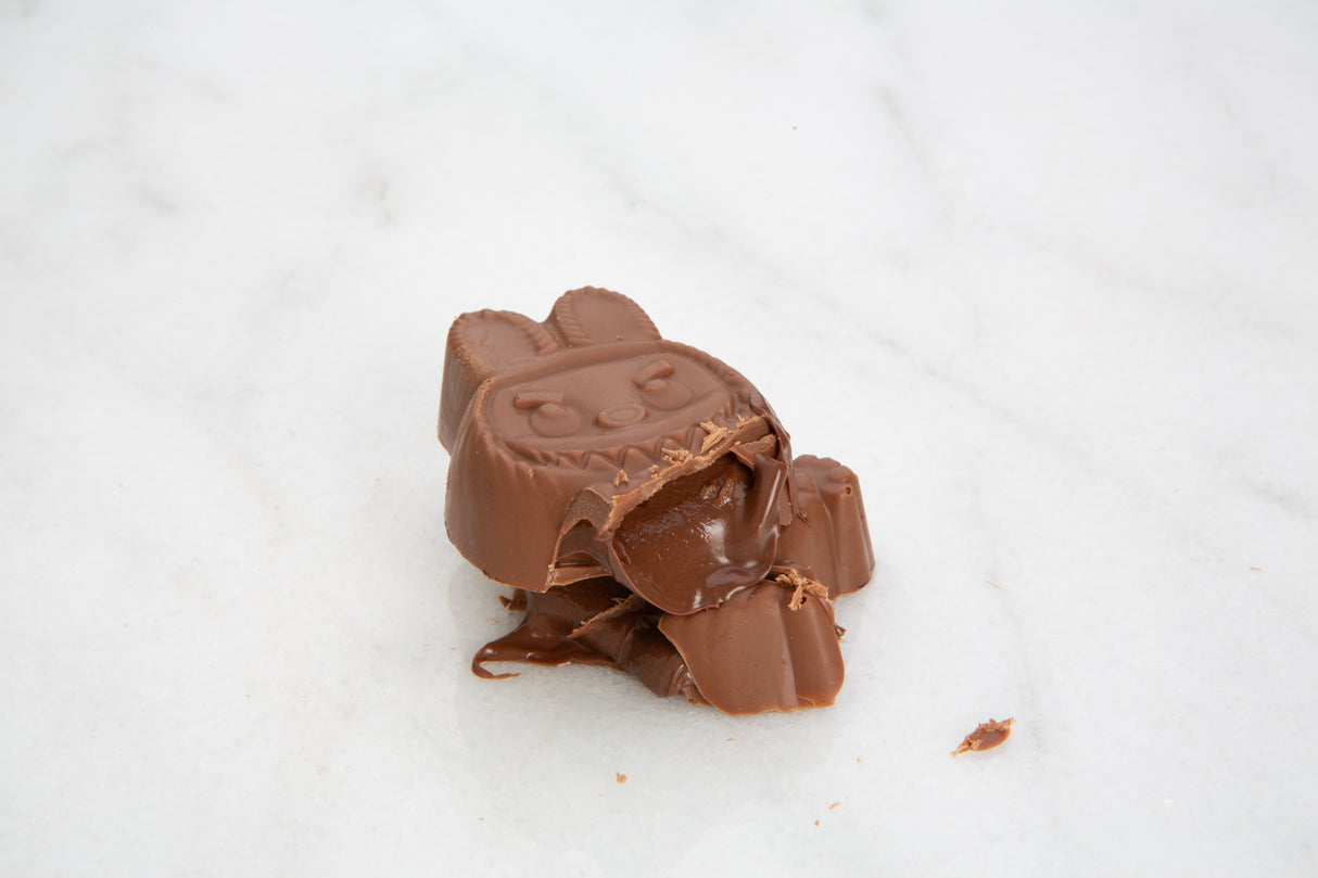 Viral LABUBU Chocolate Bar with Nutella Hazelnut Cream Filling 2.65 Oz