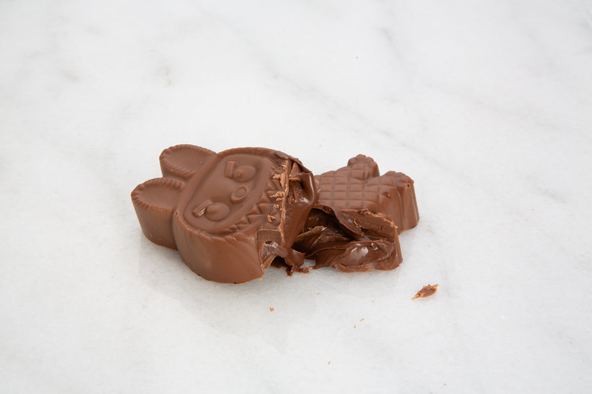 Viral LABUBU Chocolate Bar with Nutella Hazelnut Cream Filling 2.65 Oz
