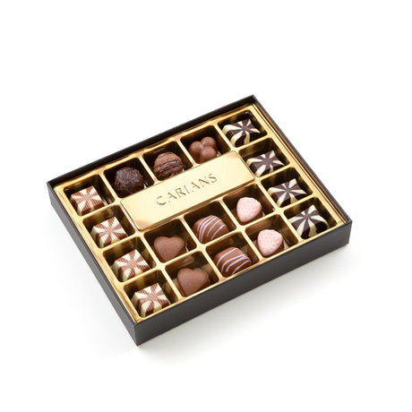 Carians Premium Chocolate Red Legend Gift Box, Gold Ribbon