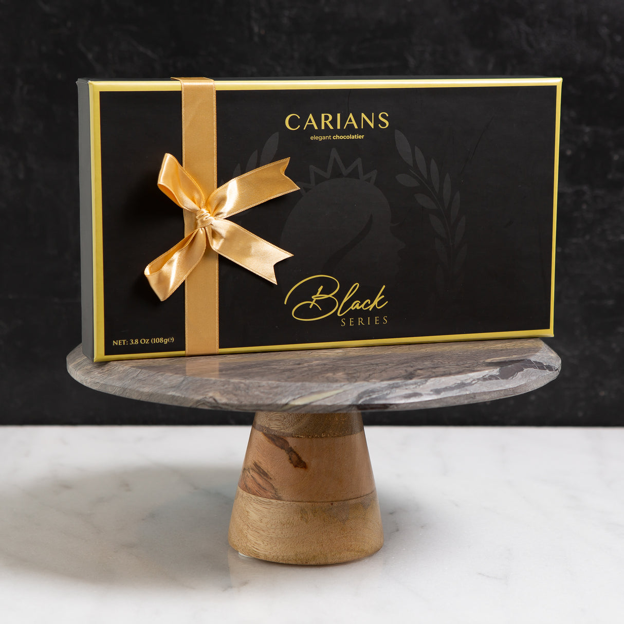 Premium Bitter Chocolate Black Gift Box, Perfect Gift