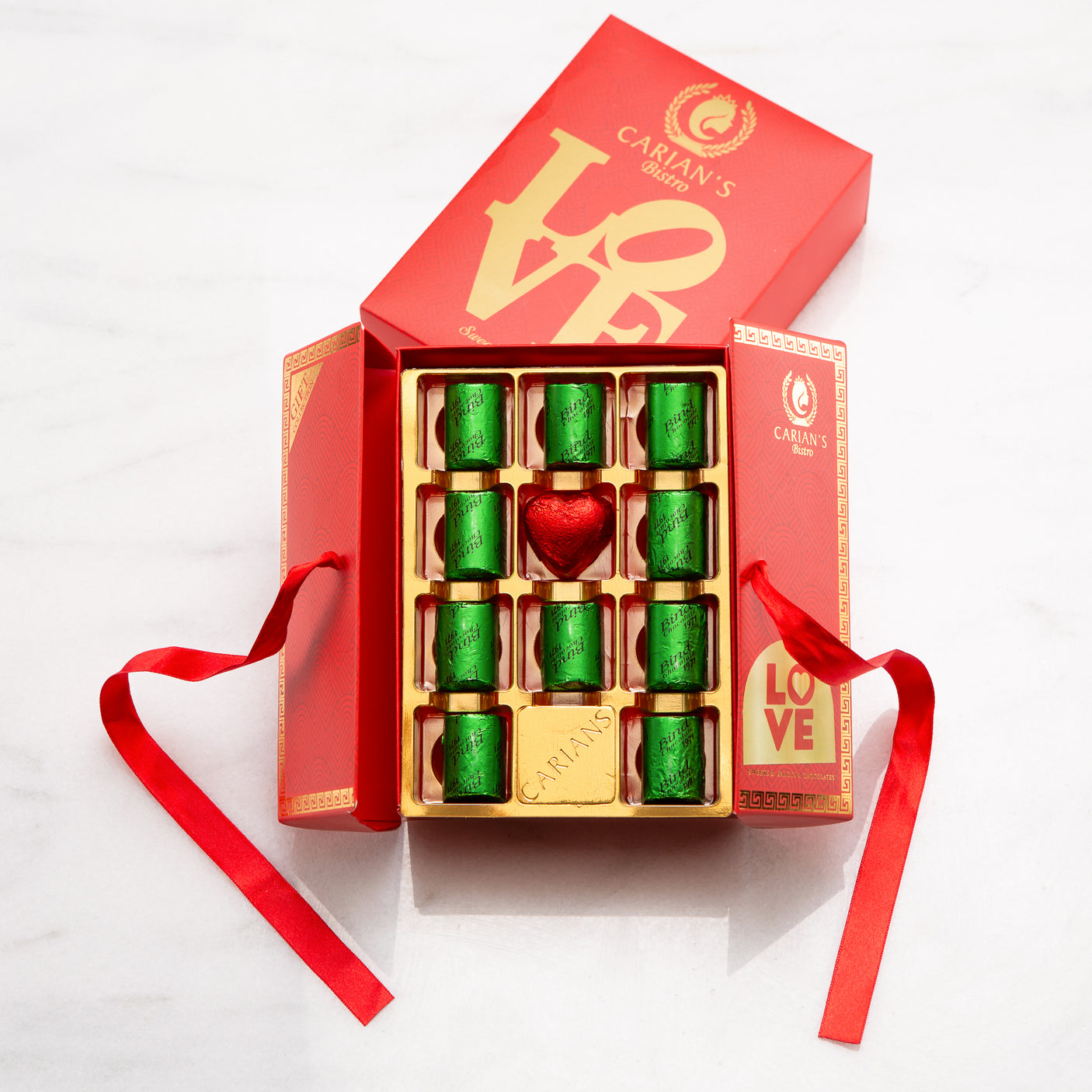 CARIANS Dubai Chocolate Valentines Love Gift Box