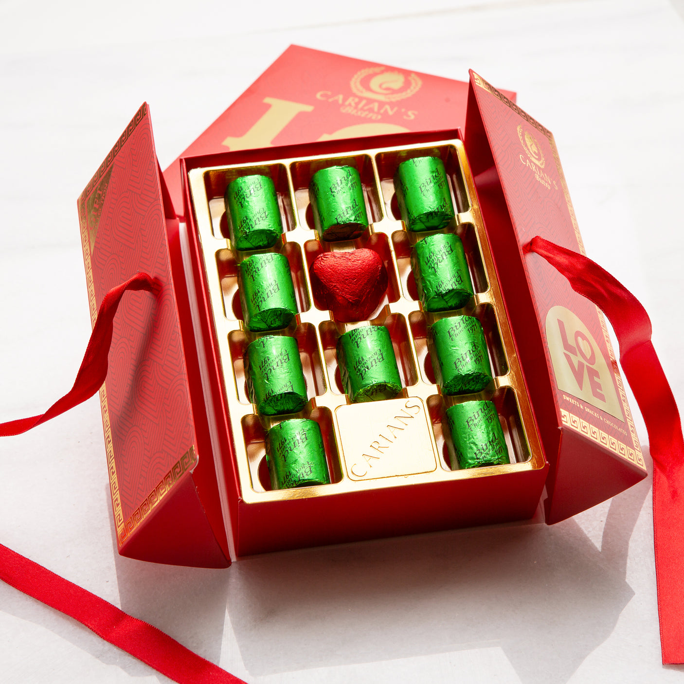 CARIANS Dubai Chocolate Valentines Love Gift Box